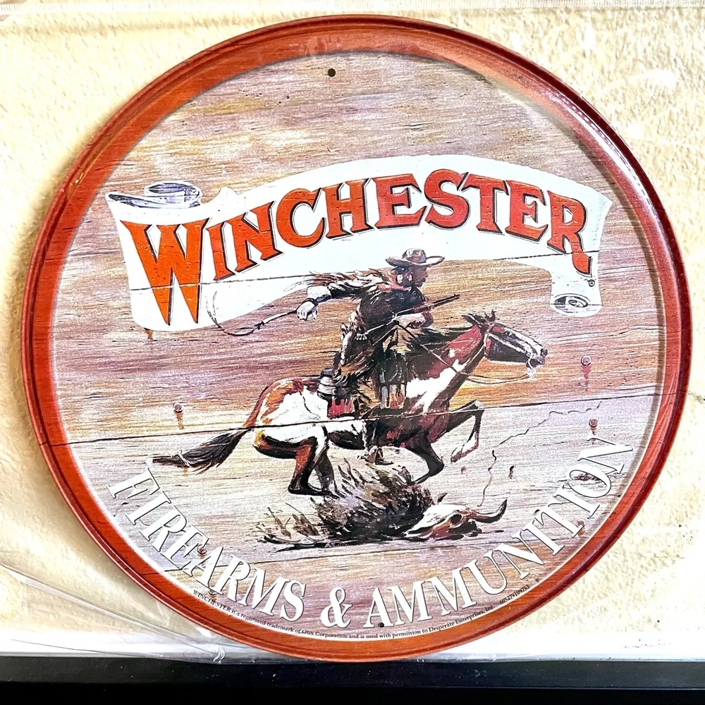 NEW Winchester Metal Sign